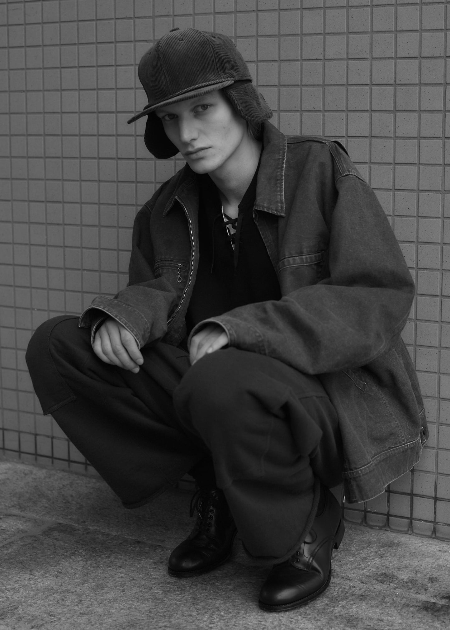 TRUCKER CORDUROY CAP
