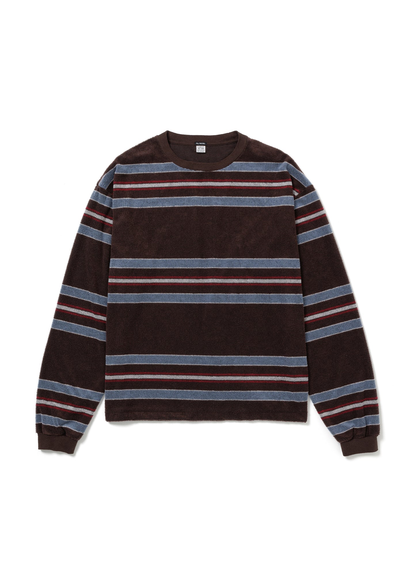 CAMPUS PILE BORDER LONG TEE