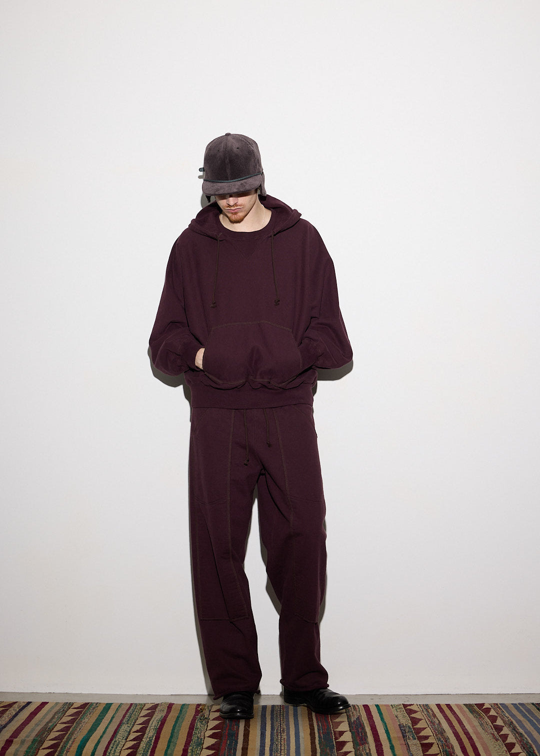W KNEE SWEAT PANTS