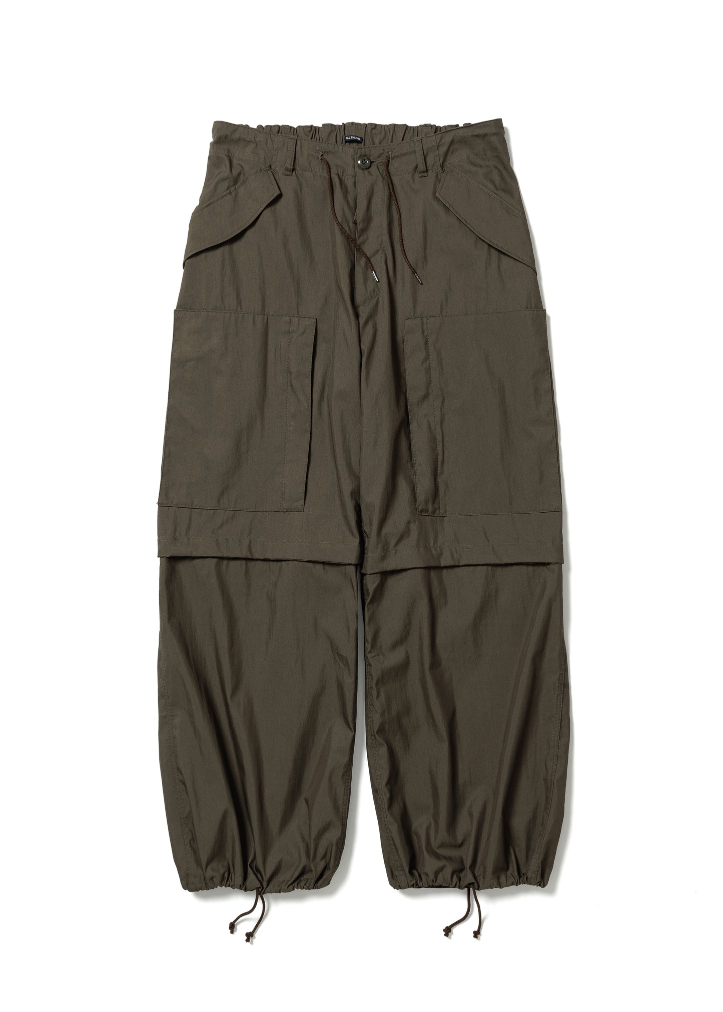MILITARY SUPER WIDE TROUSER