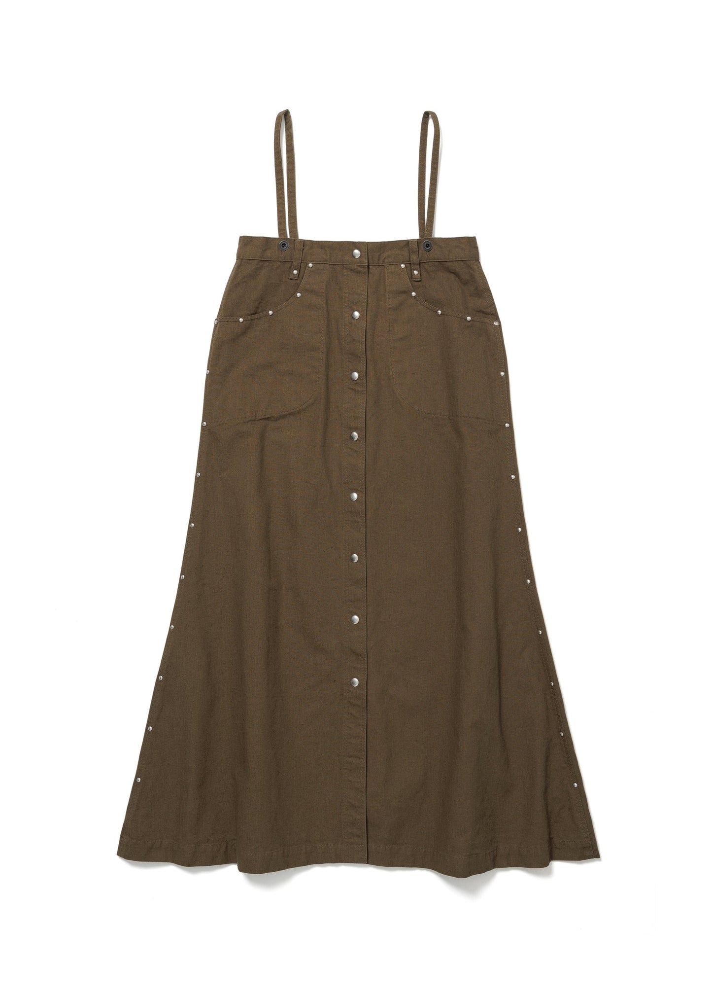 CANVAS STUDS SKIRT