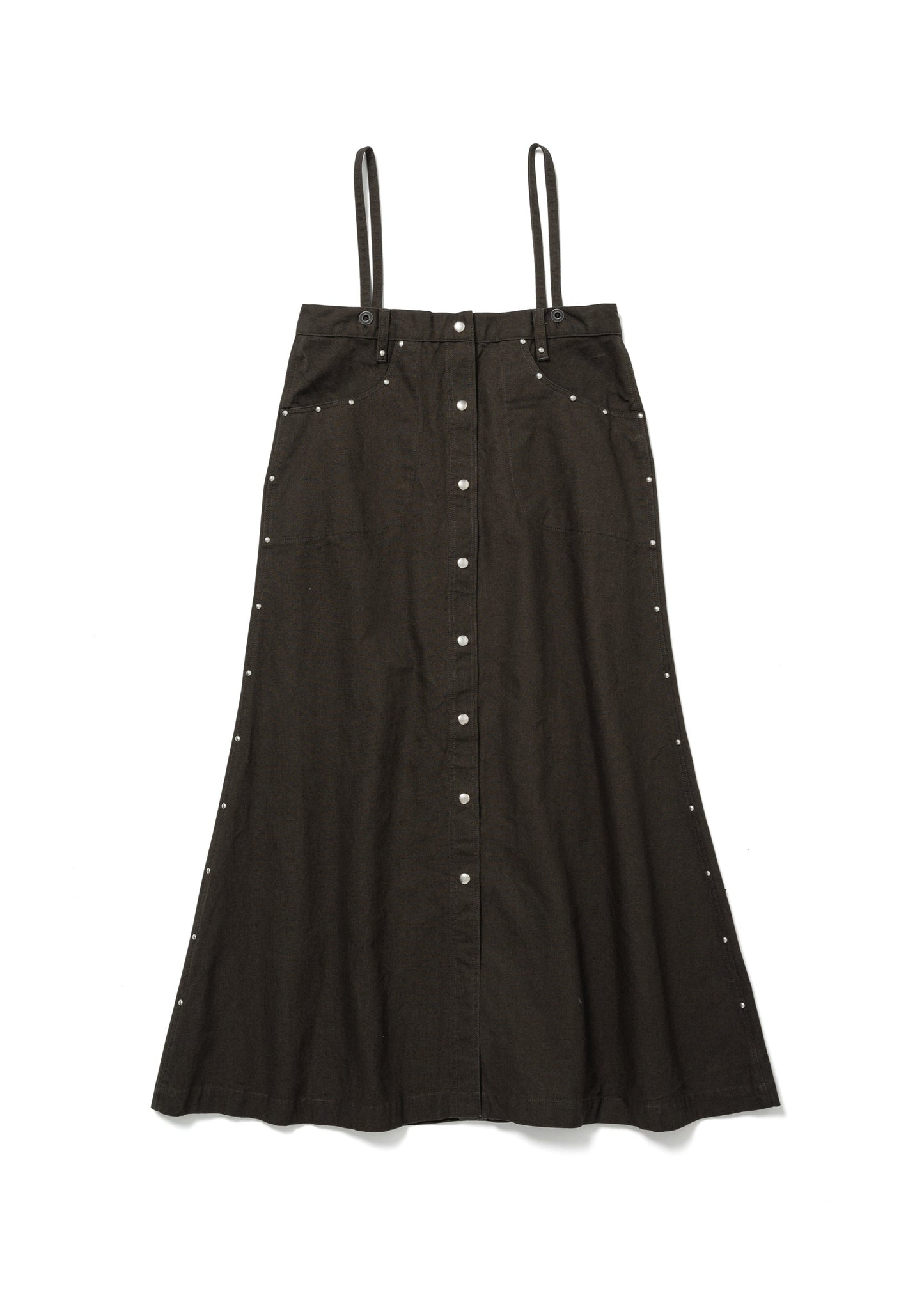 CANVAS STUDS SKIRT
