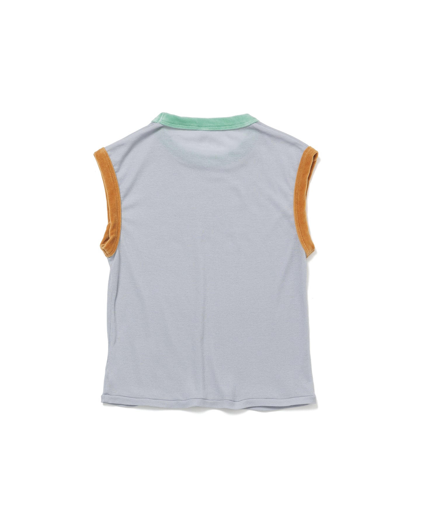 NO SLEEVE VELOR TRIM