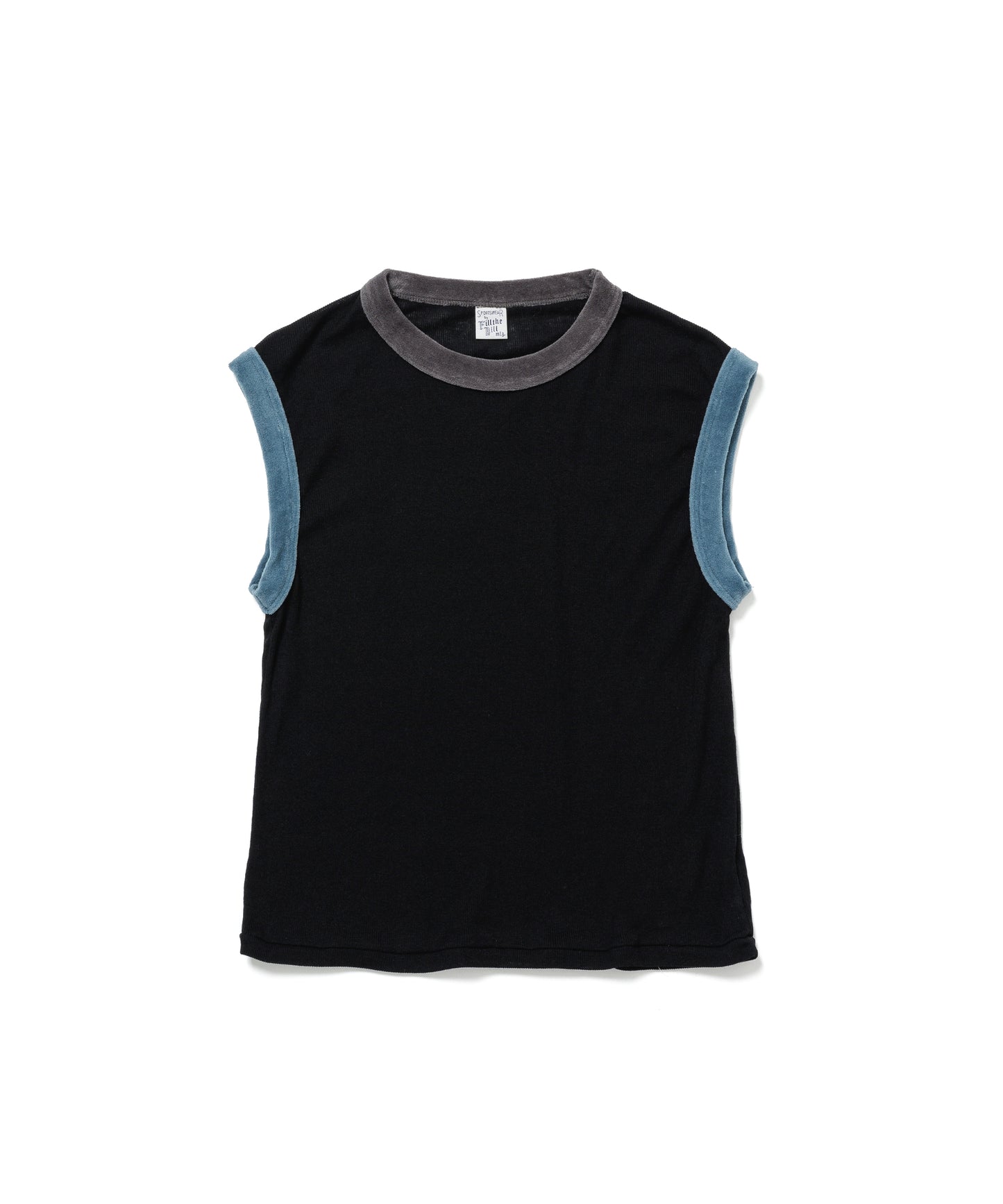 NO SLEEVE VELOR TRIM