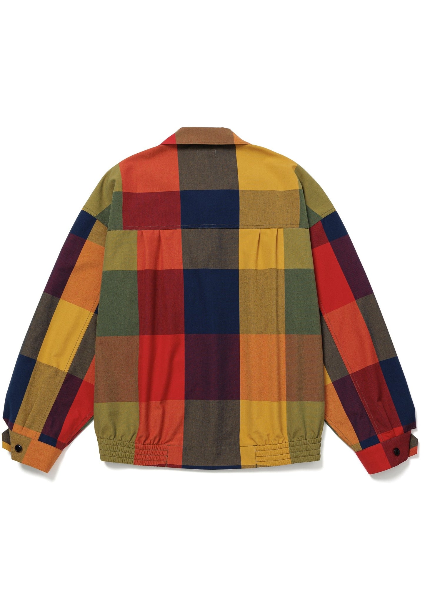 BLOCK PLAID DRIZZLER JACKET