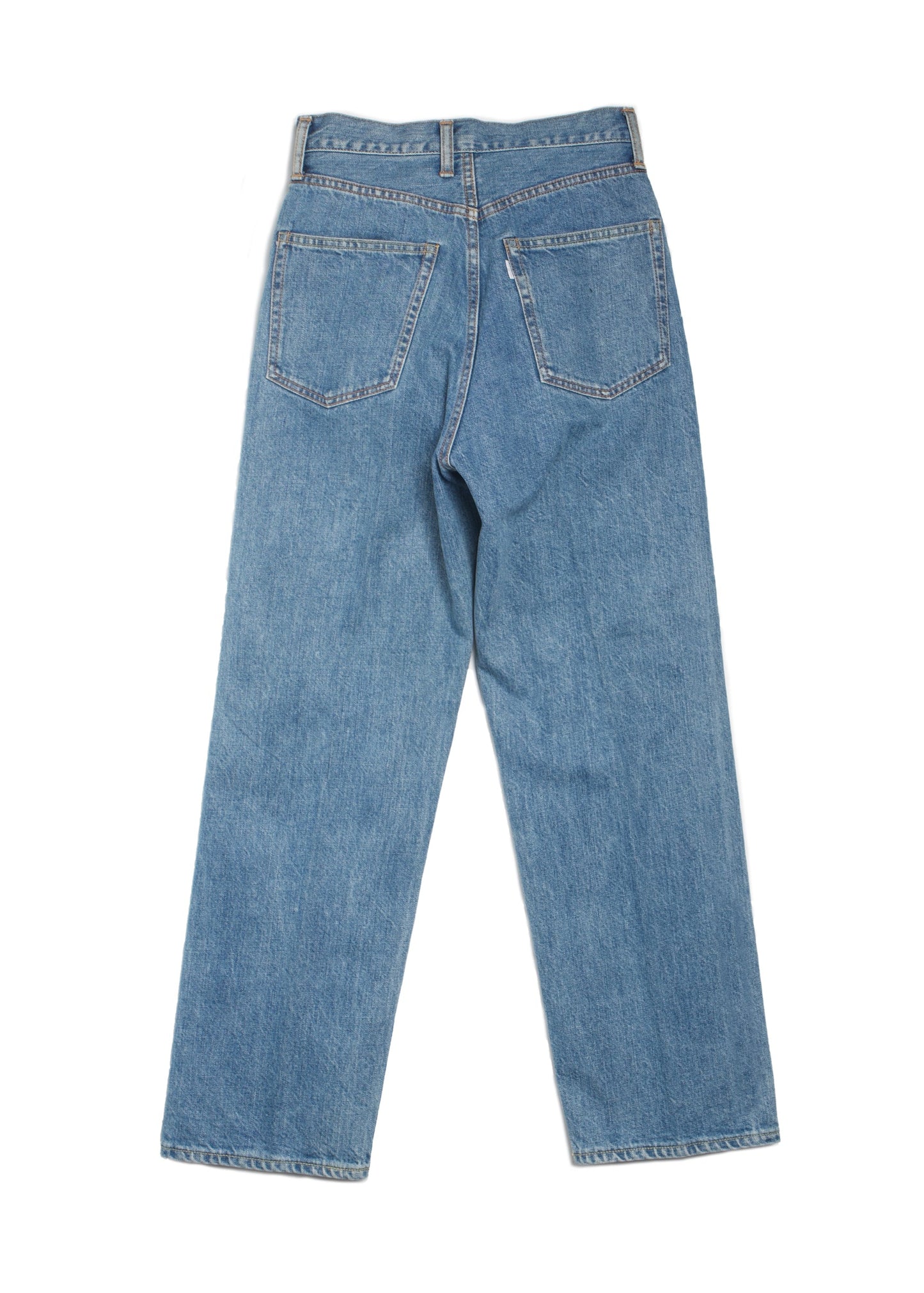 812 HIGH WAIST STRAGHT DENIM SLACKS