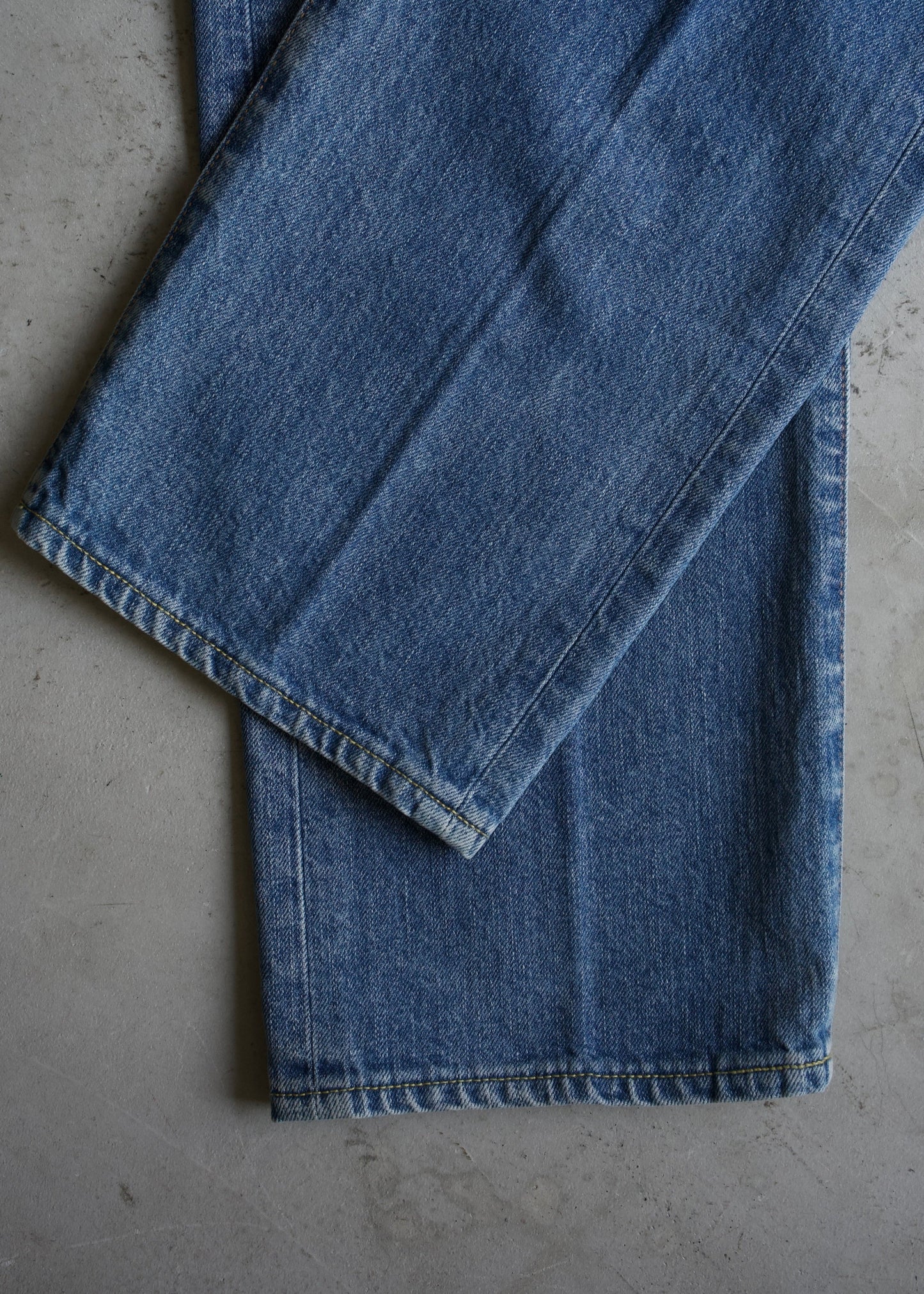 812 HIGH WAIST STRAGHT DENIM SLACKS