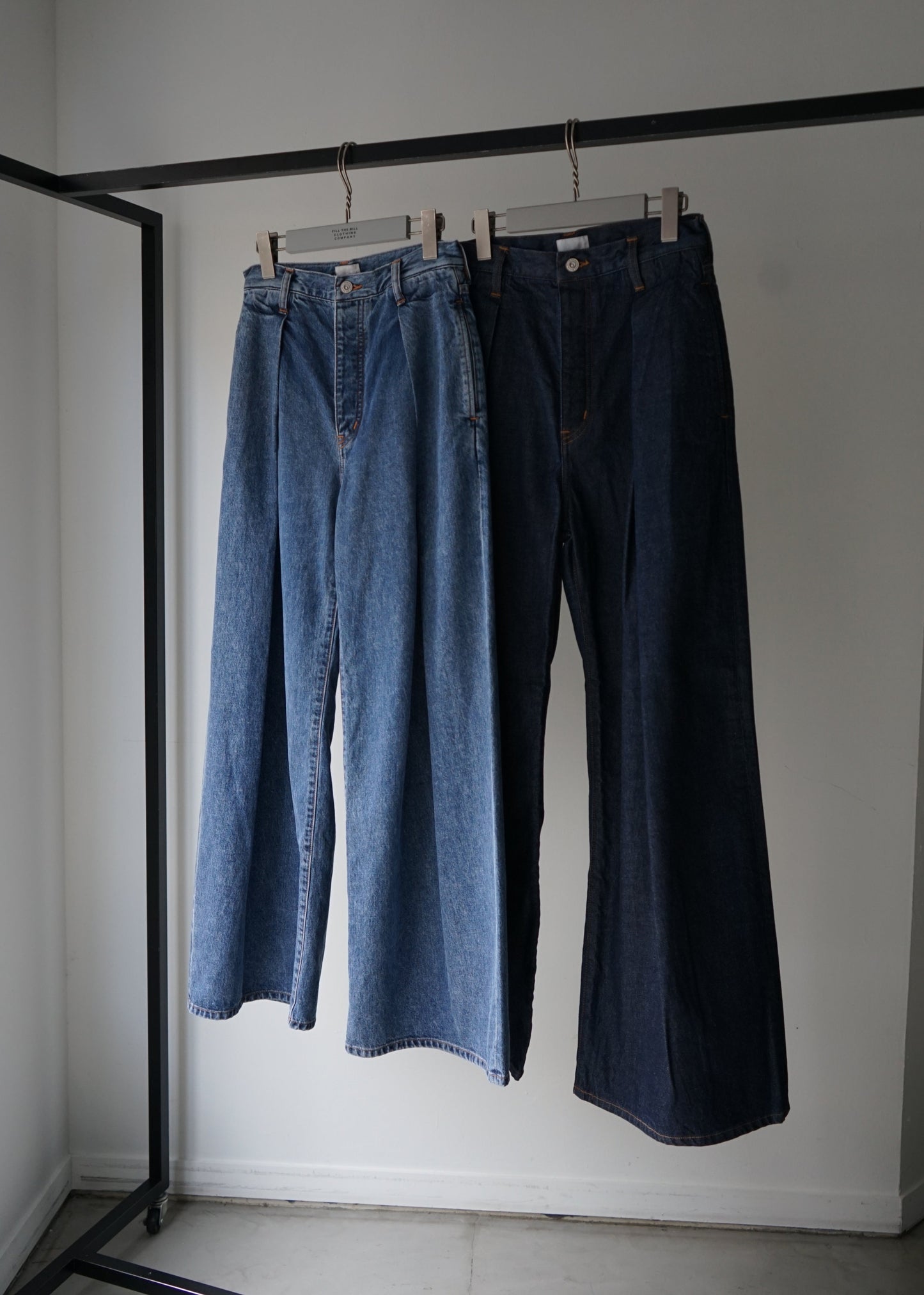 CROSS TACK DENIM TROUSERS