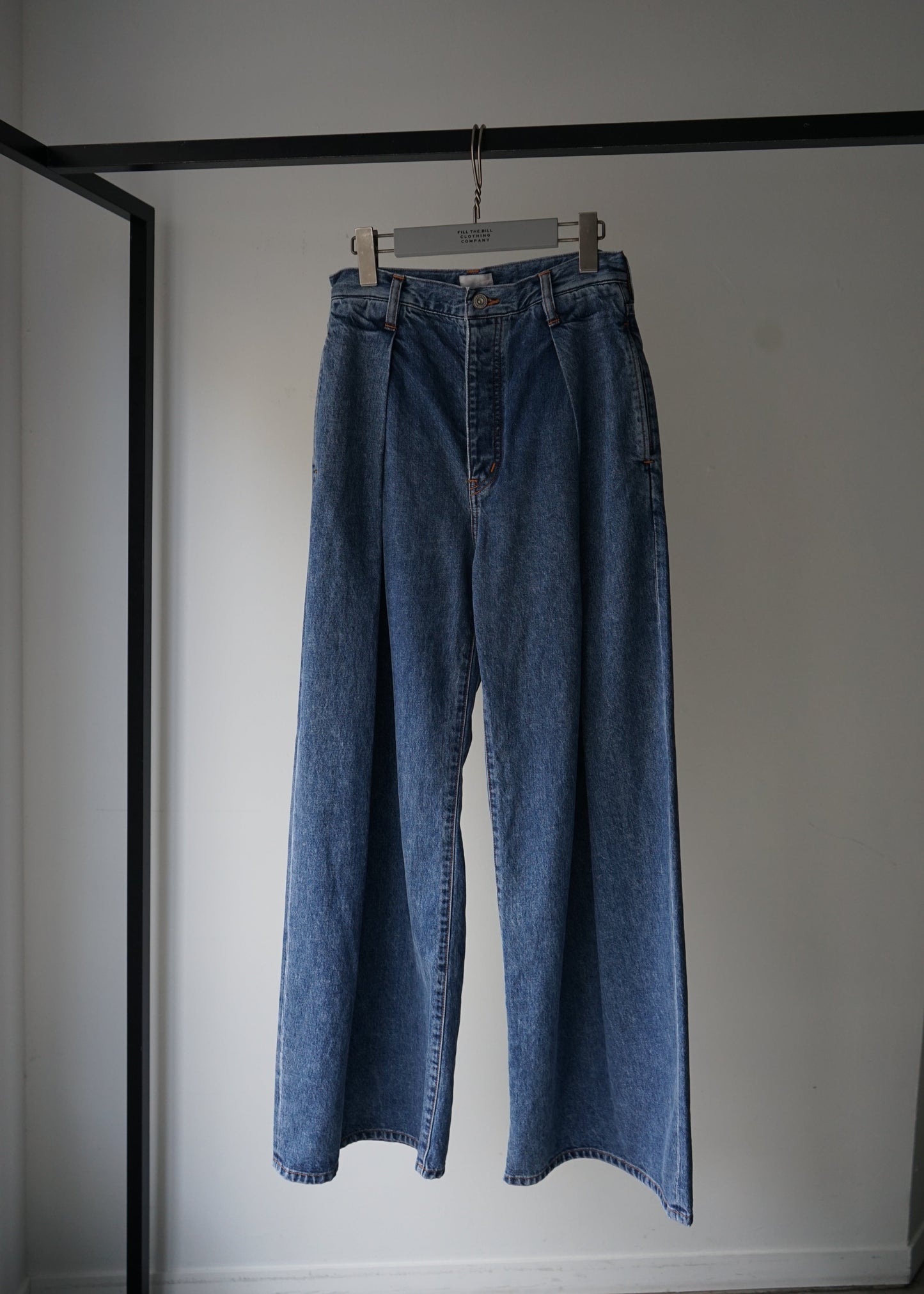 CROSS TACK DENIM TROUSERS
