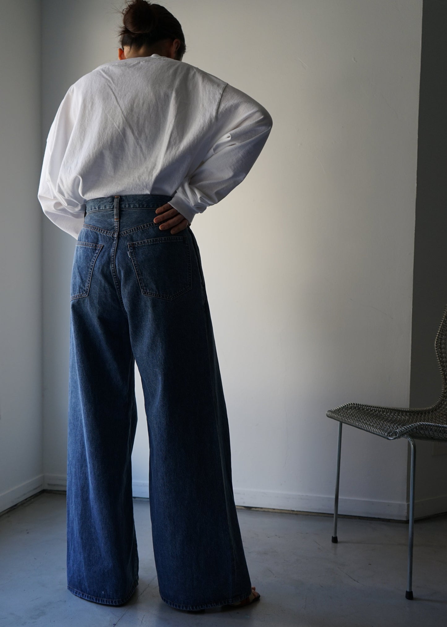 CROSS TACK DENIM TROUSERS