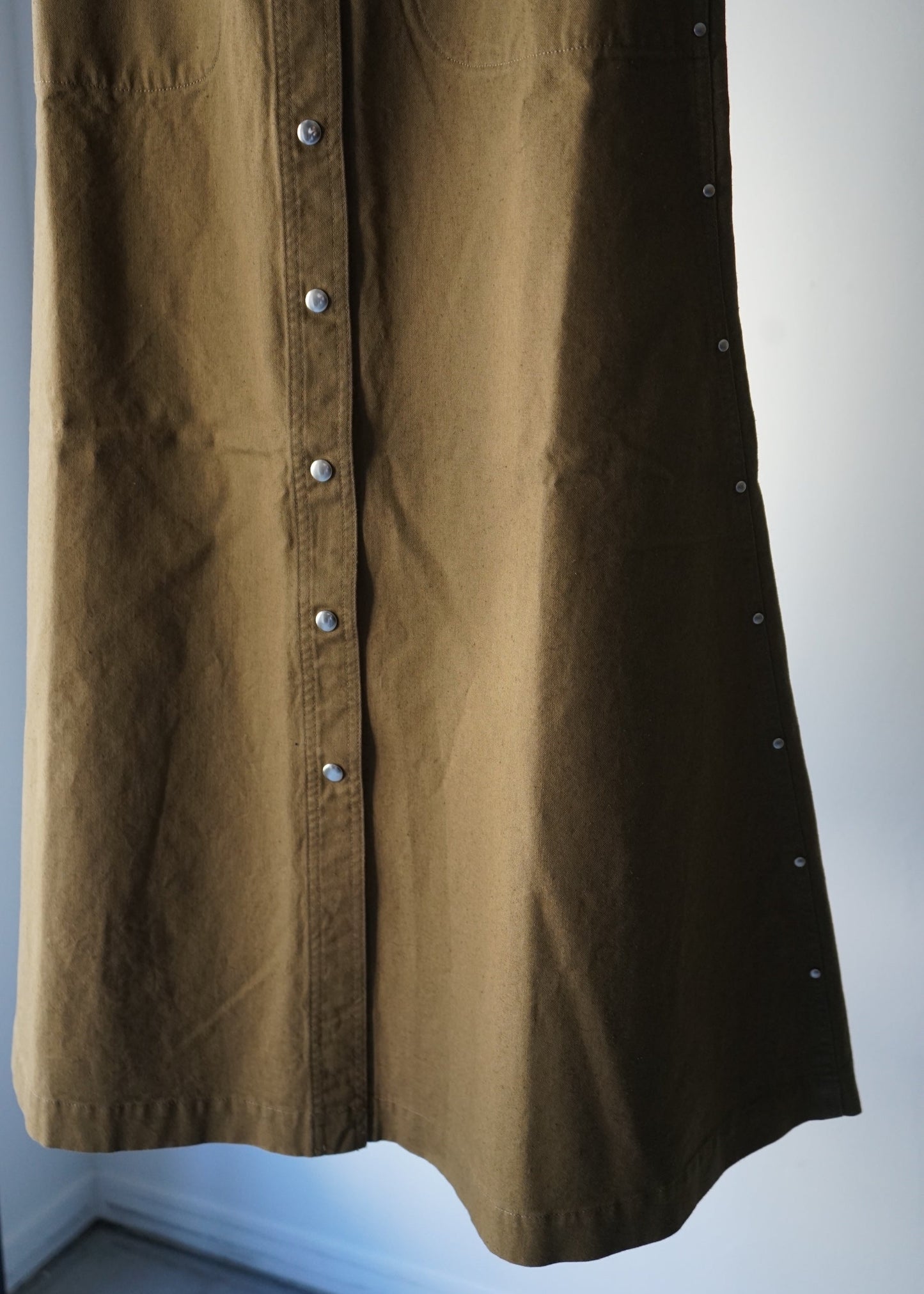 CANVAS STUDS SKIRT