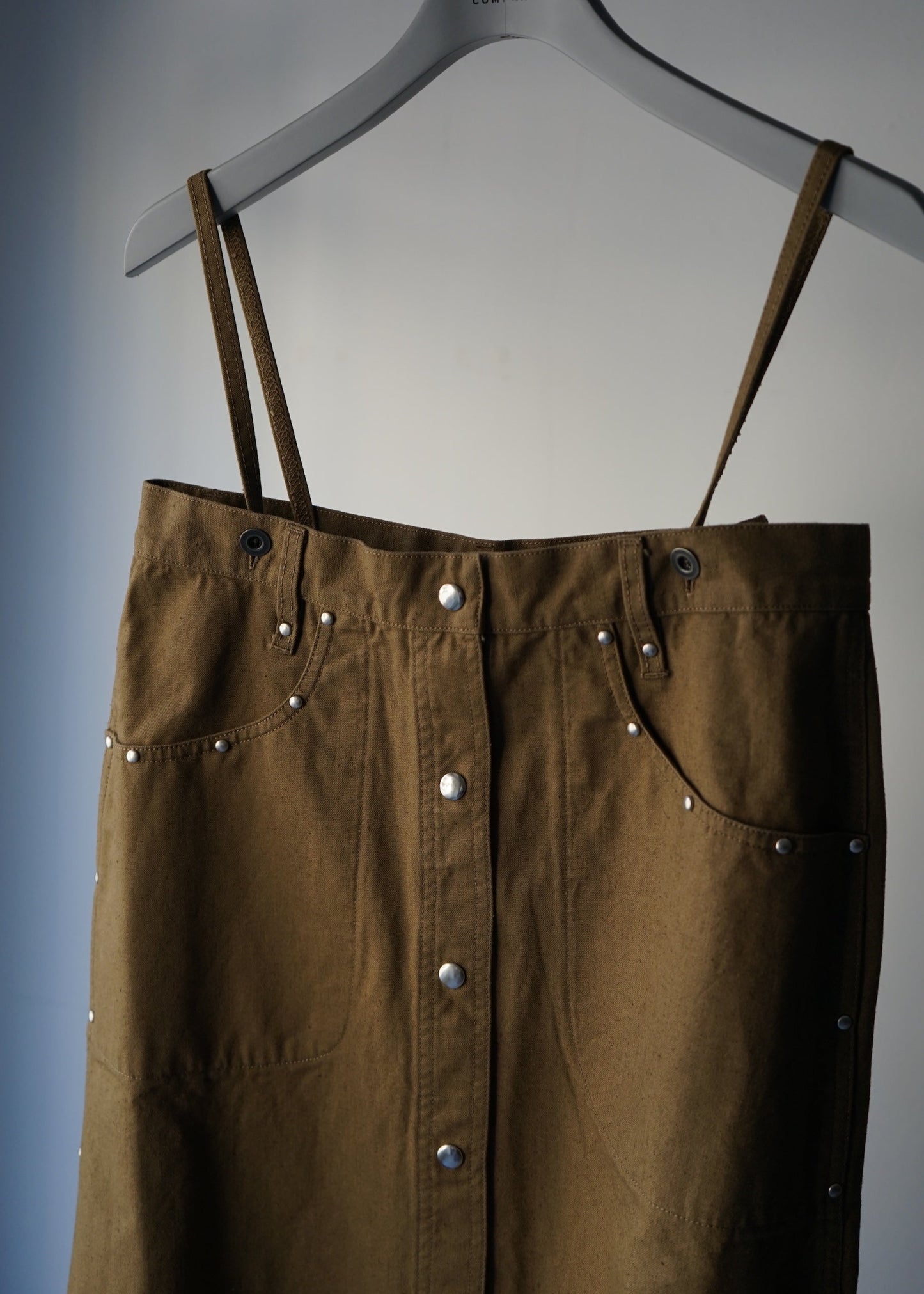 CANVAS STUDS SKIRT