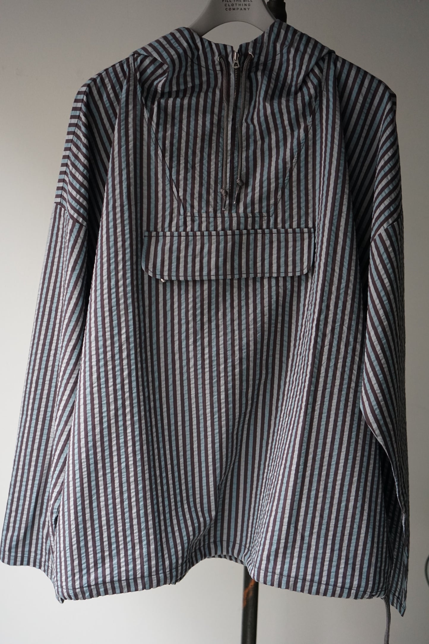 SEERSUCKER BEACH ANORAK
