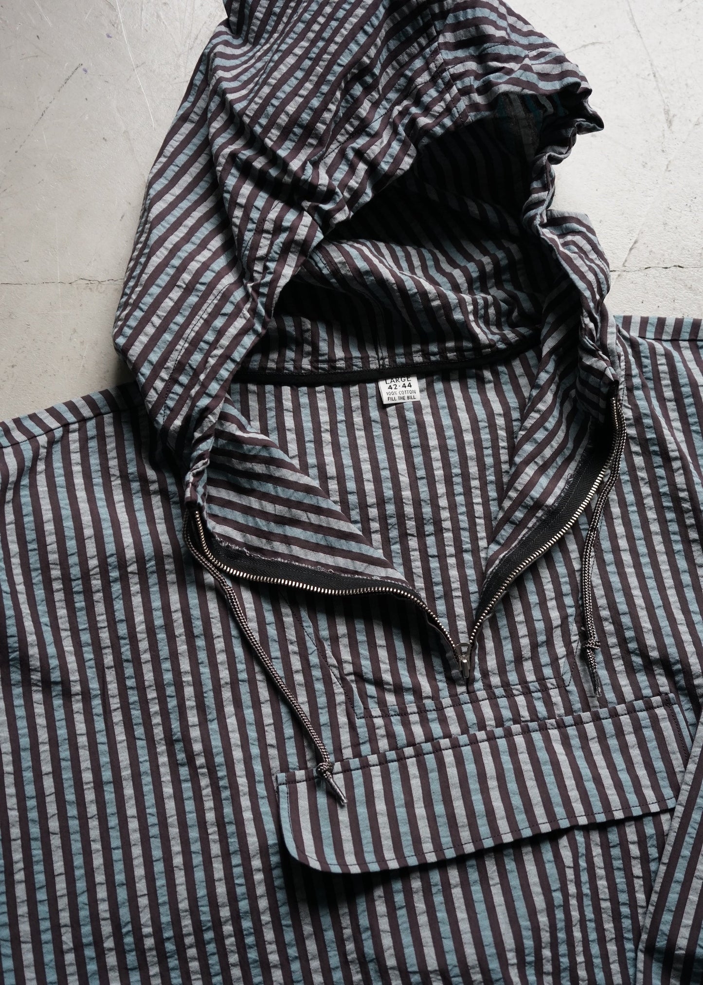 SEERSUCKER BEACH ANORAK