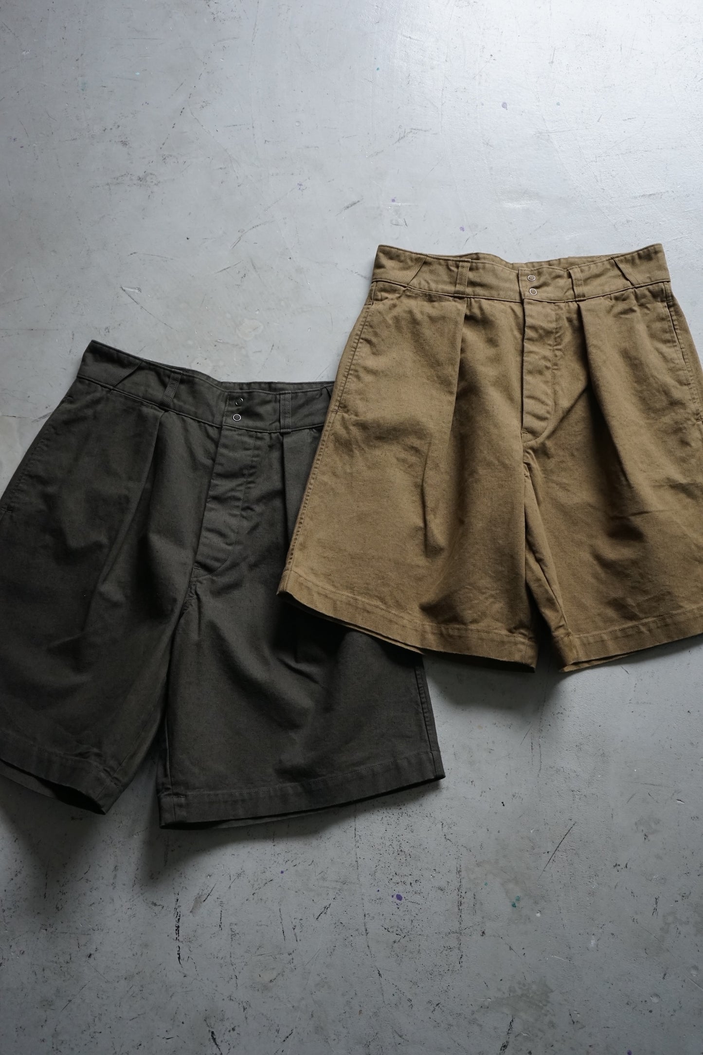 MILITARY BAGGY SHORTS