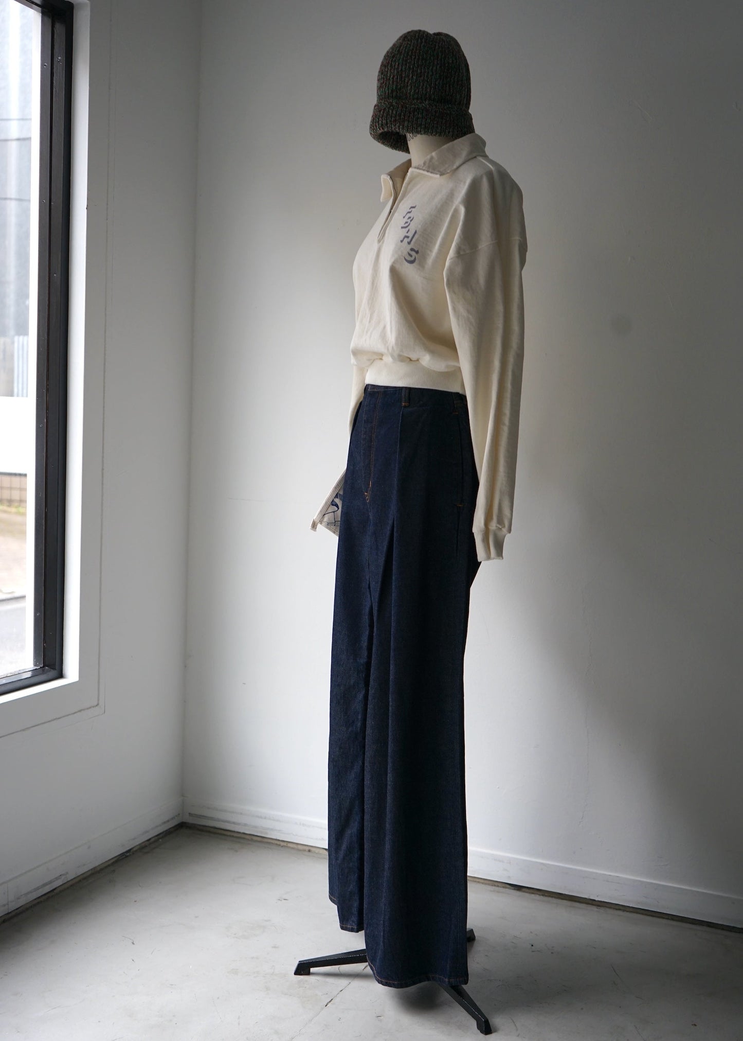 CROSS TACK DENIM TROUSERS