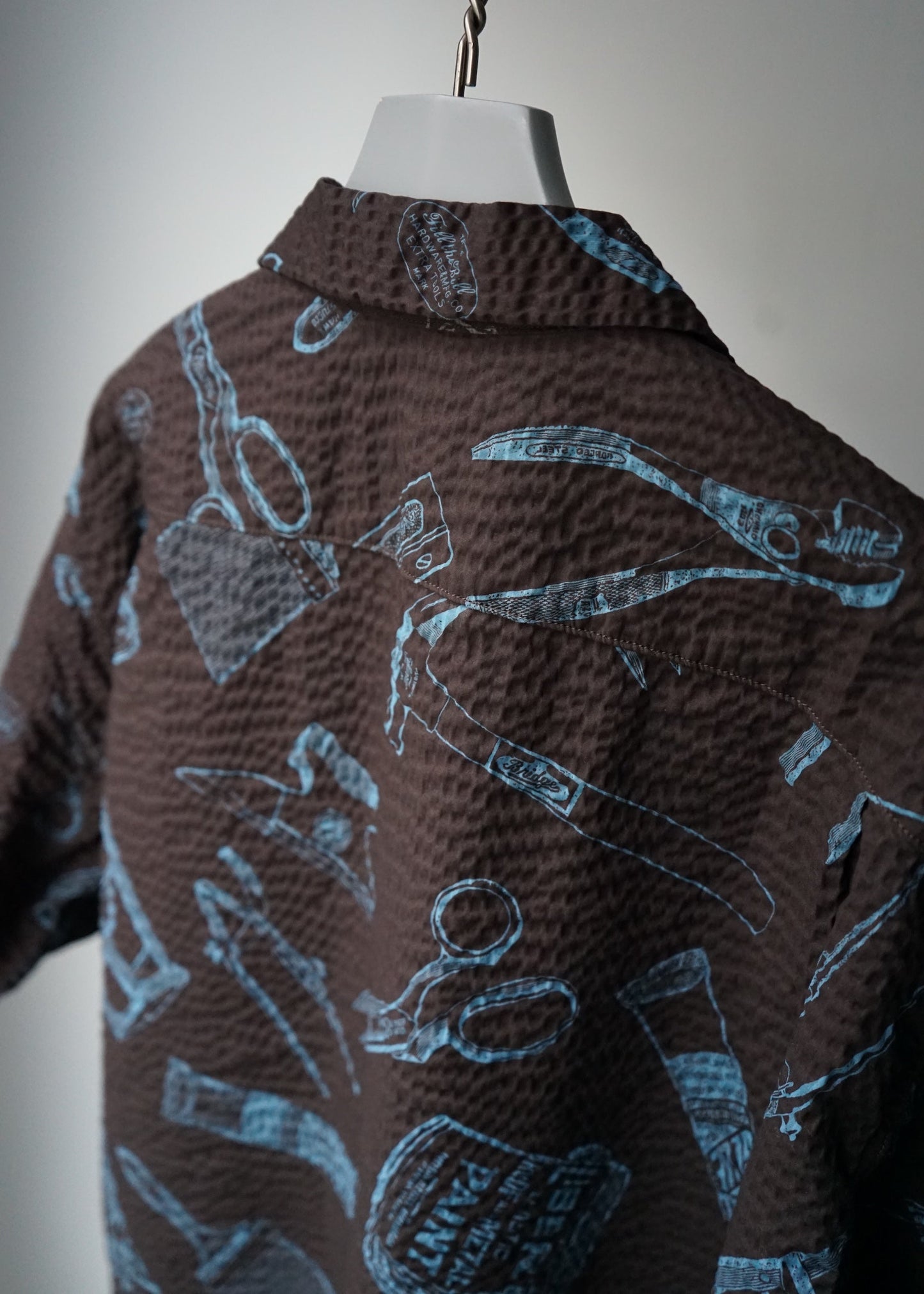 OPEN COLLAR TOOL SHIRT