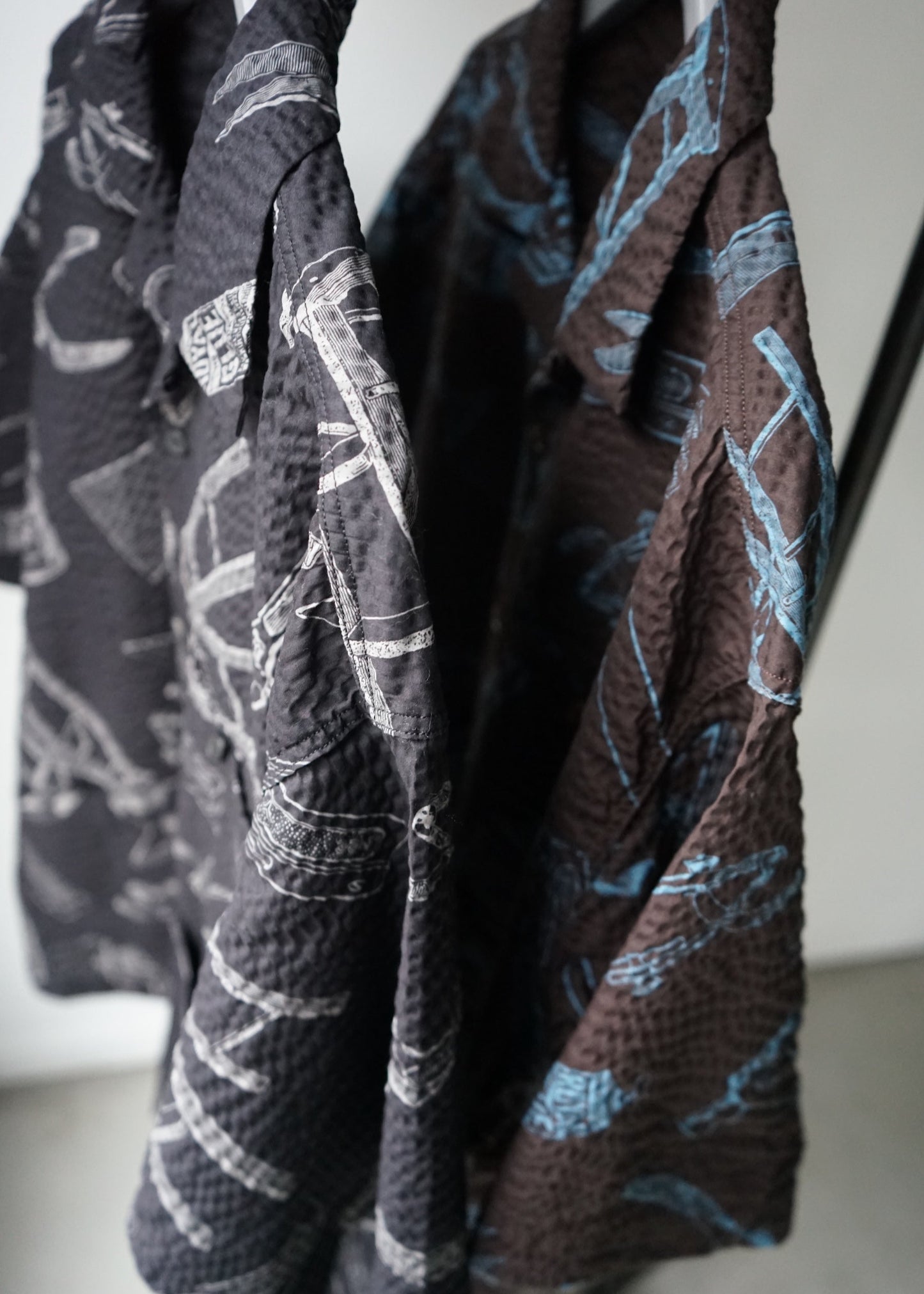 OPEN COLLAR TOOL SHIRT