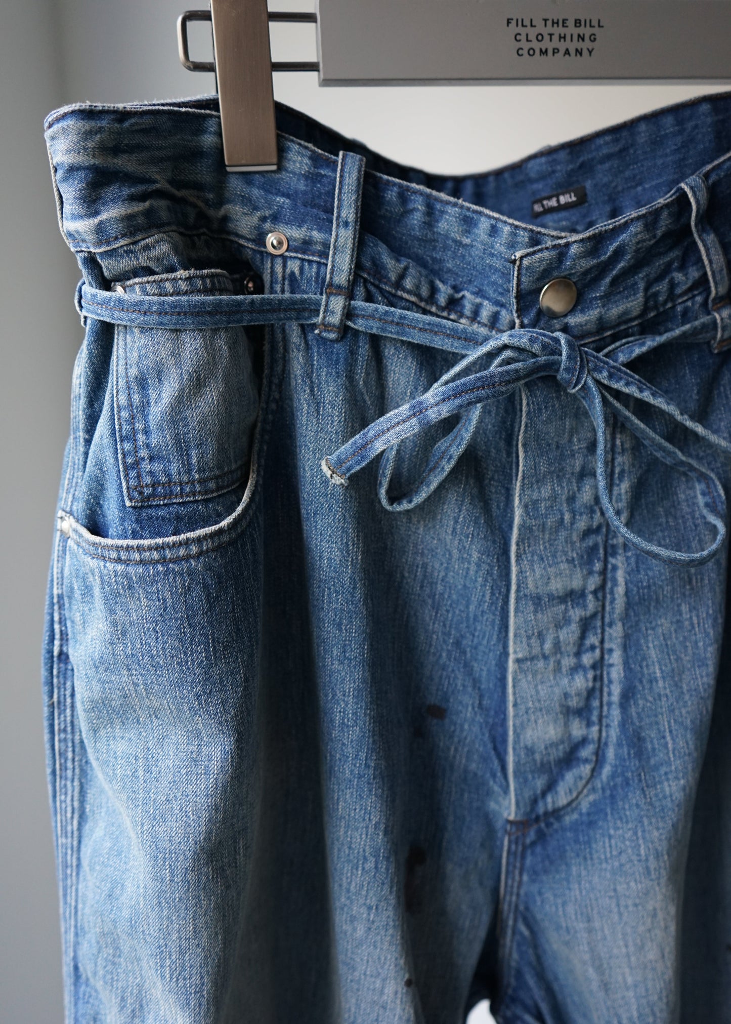 MECHANIC PAINTER PANTS(LIGHT WASH)