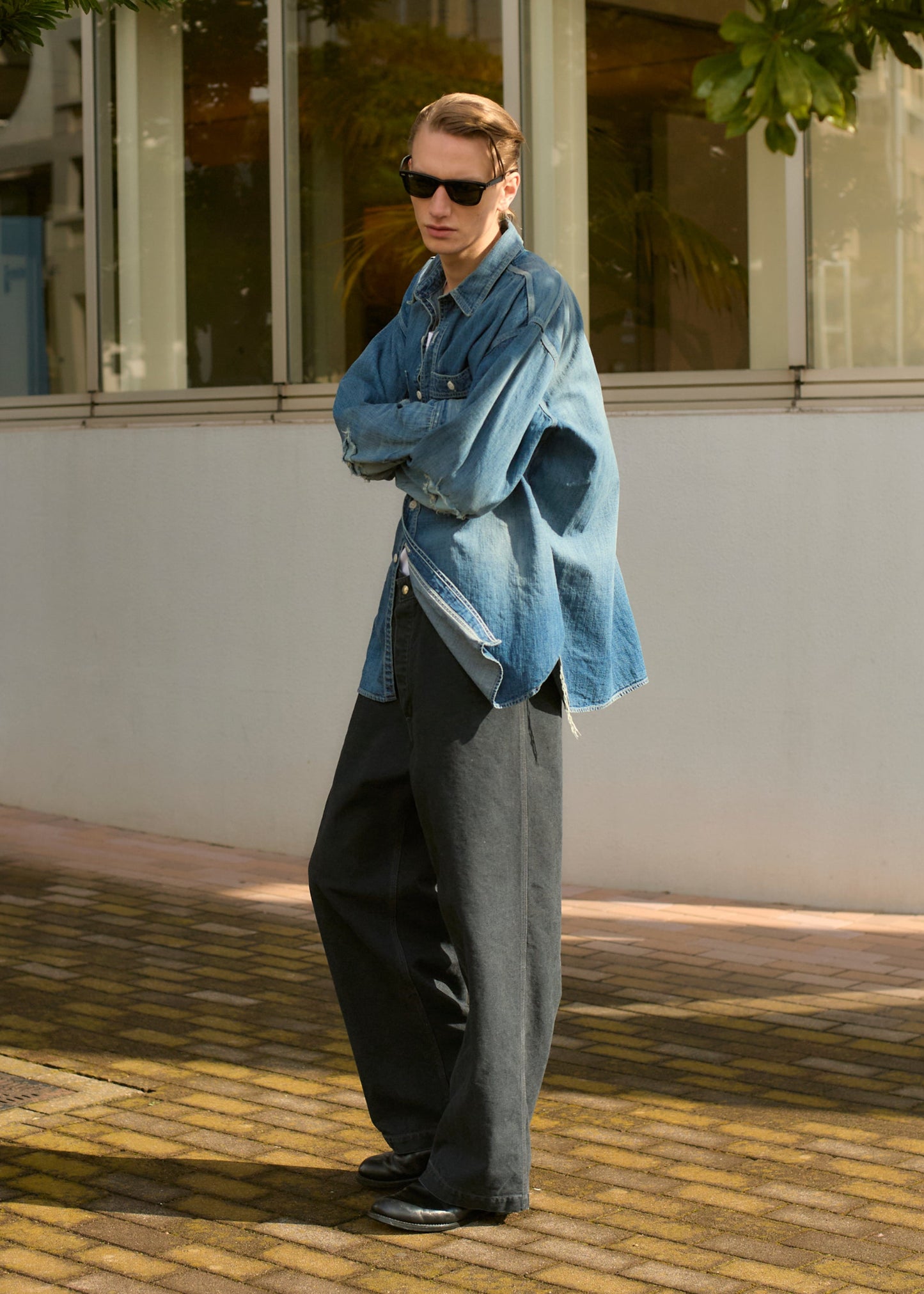 LUMBER WORK SHIRT(HARD WASH)