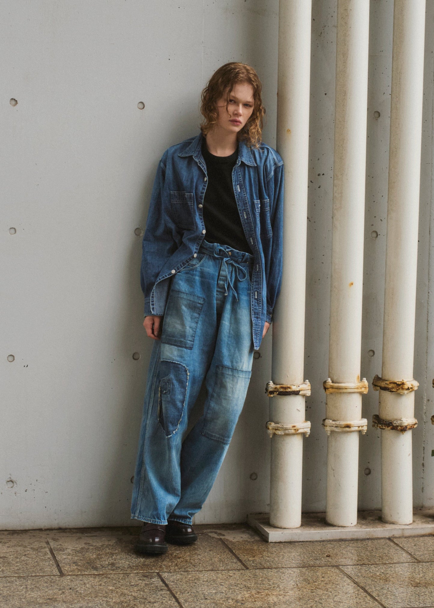 TRIPLE STITCH DENIM SHIRT