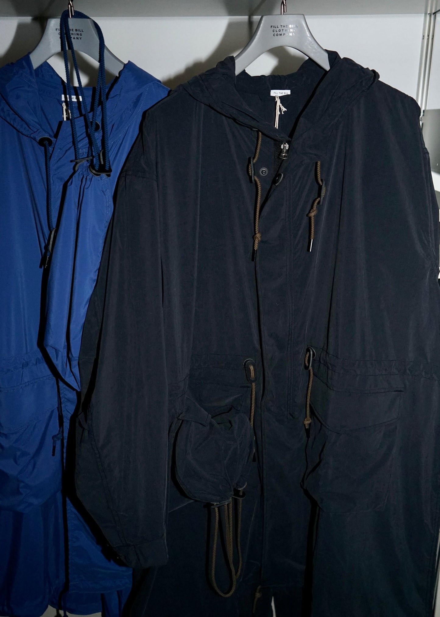 NYLON RIP FISHTAIL PARKA