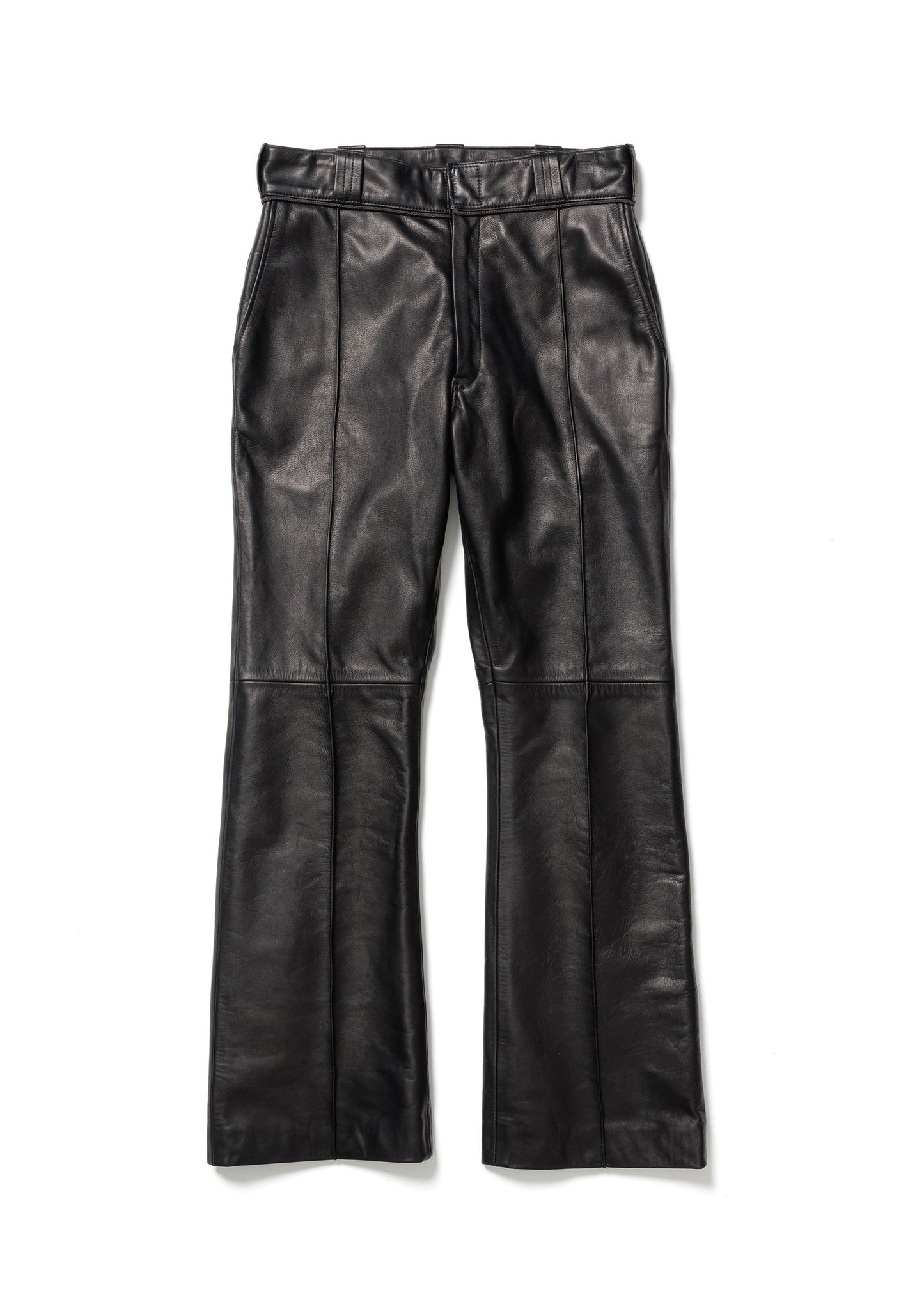 BOOTSCUT LEATHER PANTS