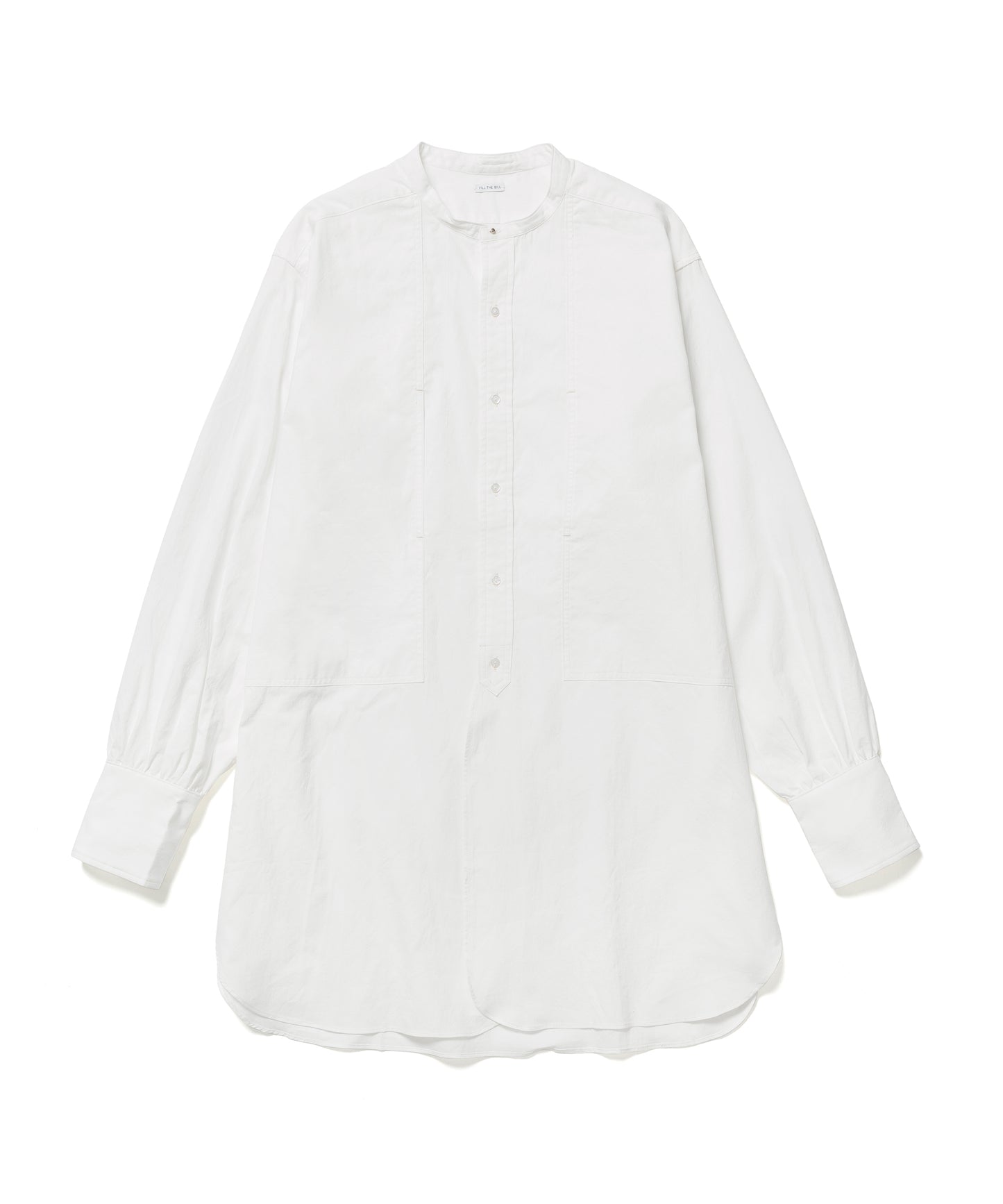 OXFORD BAND COLLAR SHIRT