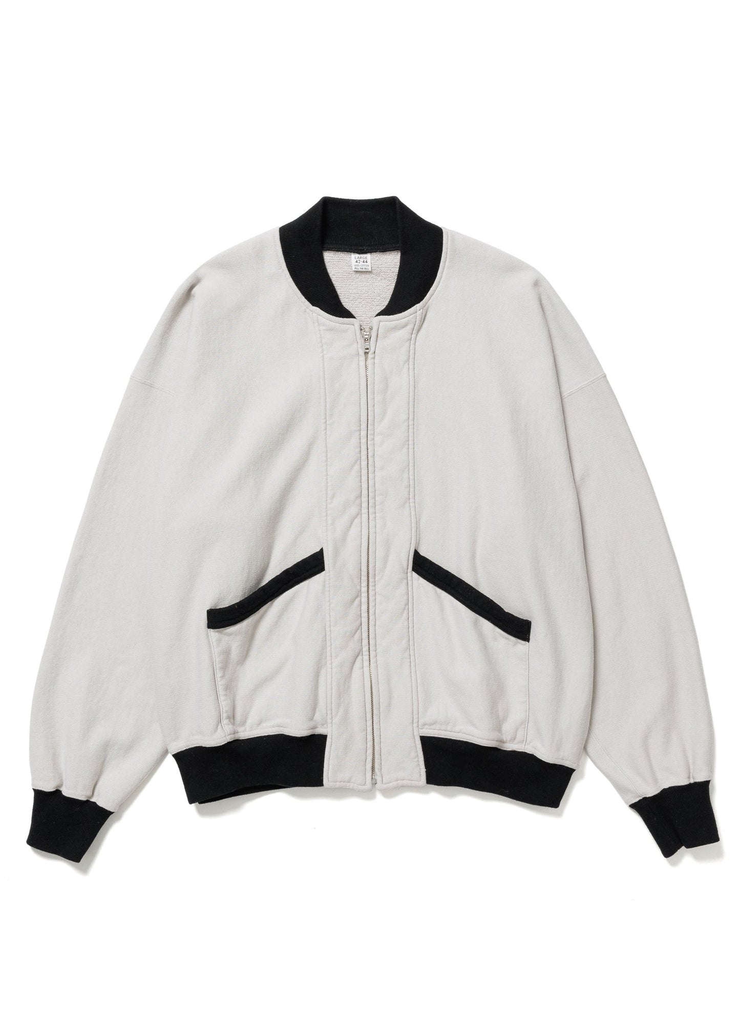 SWEAT ZIP BLOUSON