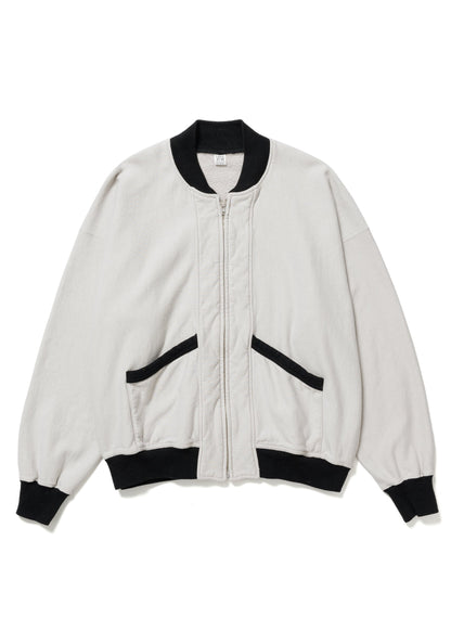 SWEAT ZIP BLOUSON