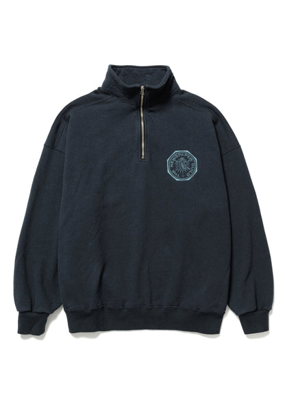 HALF ZIP SWEAT