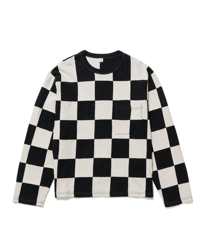 CHECKER FLAG LONG TEE