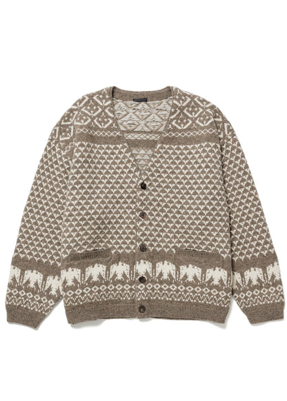 SHETLAND NORDIC CARDIGAN