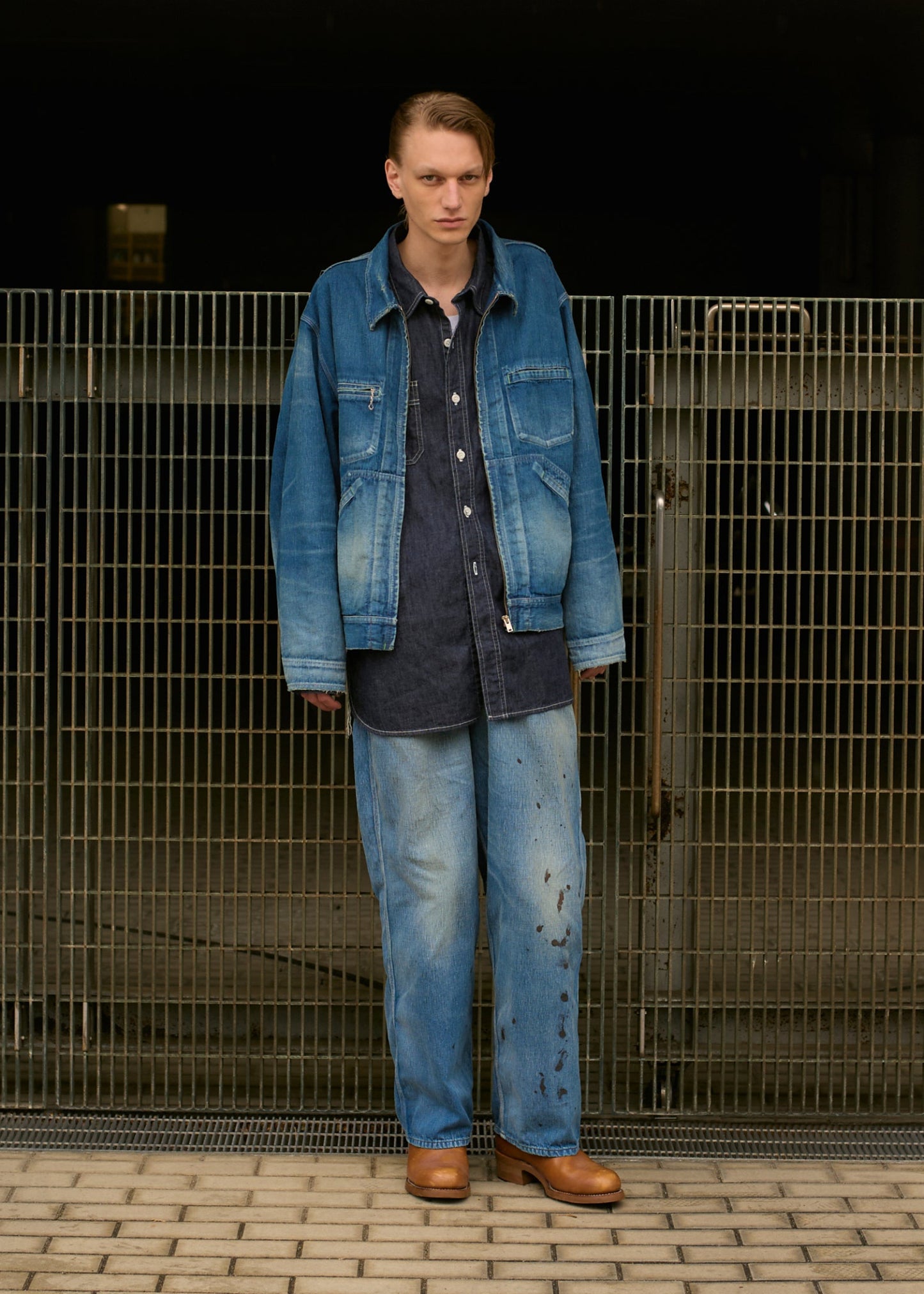 LUMBER WORK SHIRT(ONE WASH)