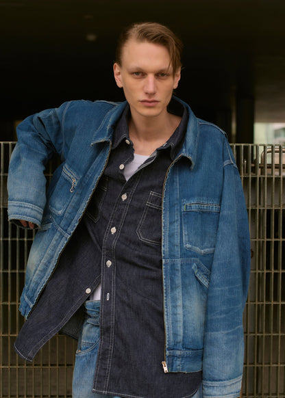 LUMBER WORK SHIRT(ONE WASH)