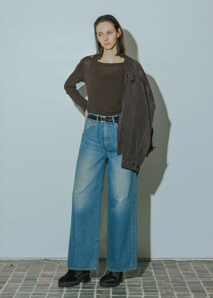 HIGH TWIST LAYERED CUTSEW