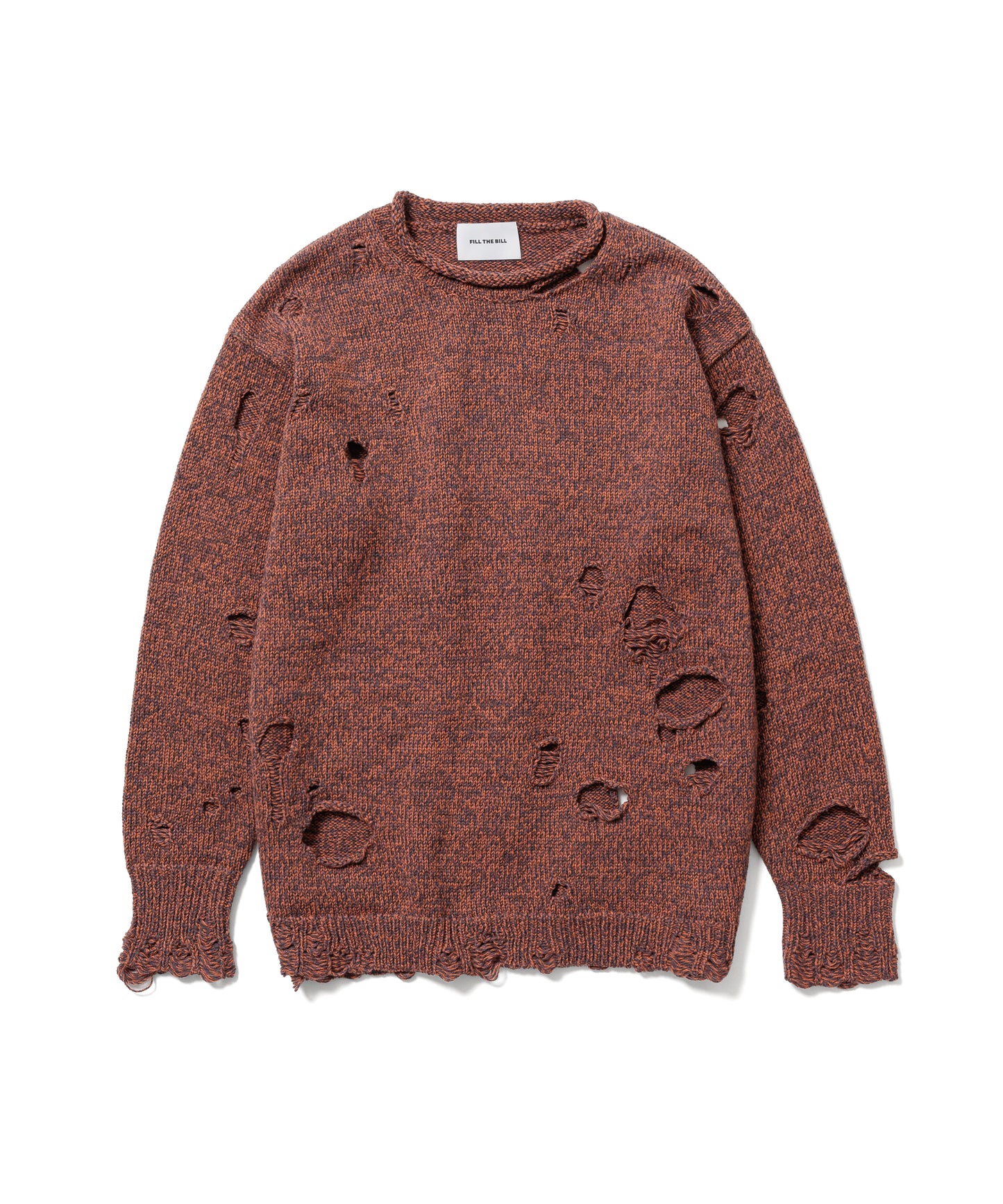 DAMAGE CREWNECK KNIT