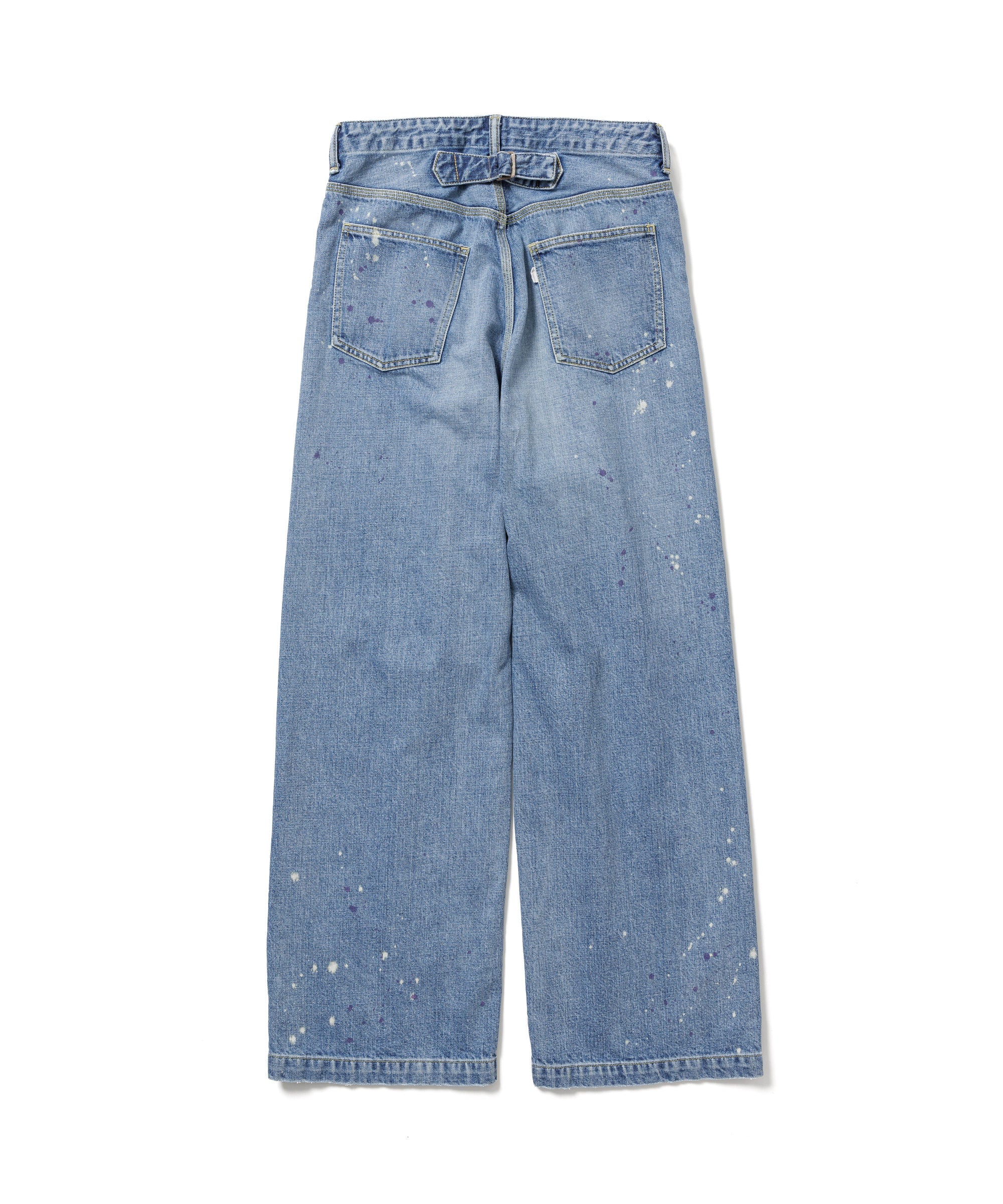 BAR TACK DENIM PANTS