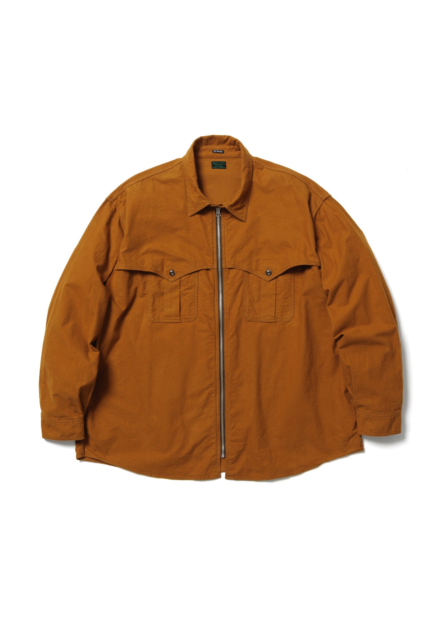 FRONT ZIP SHIRT