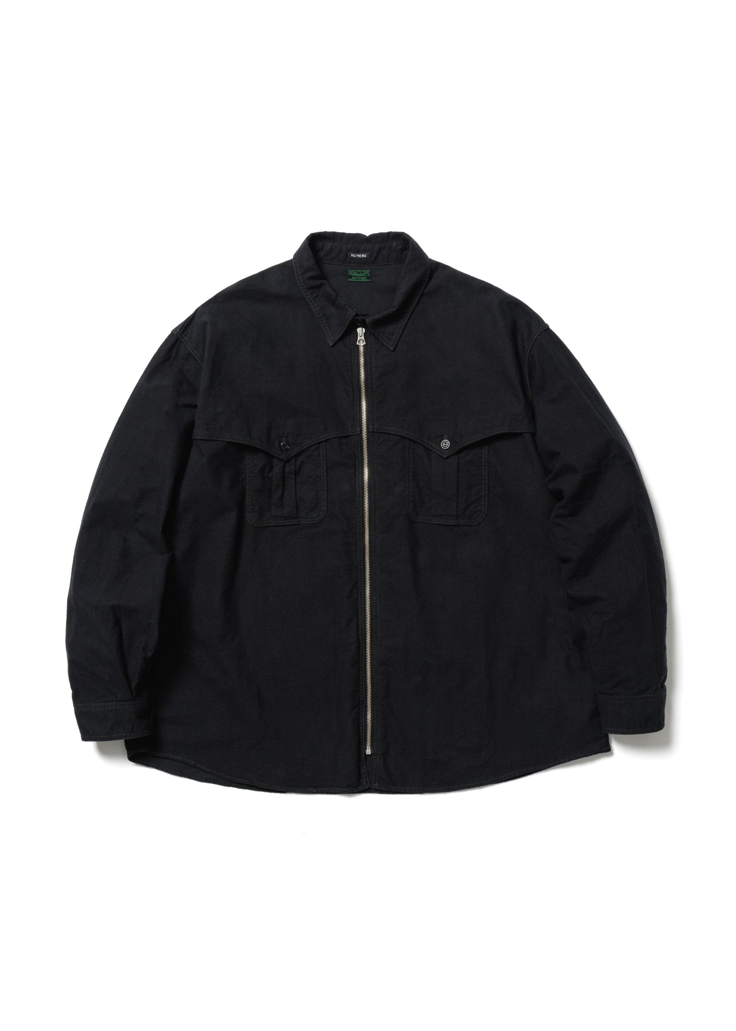 FRONT ZIP SHIRT