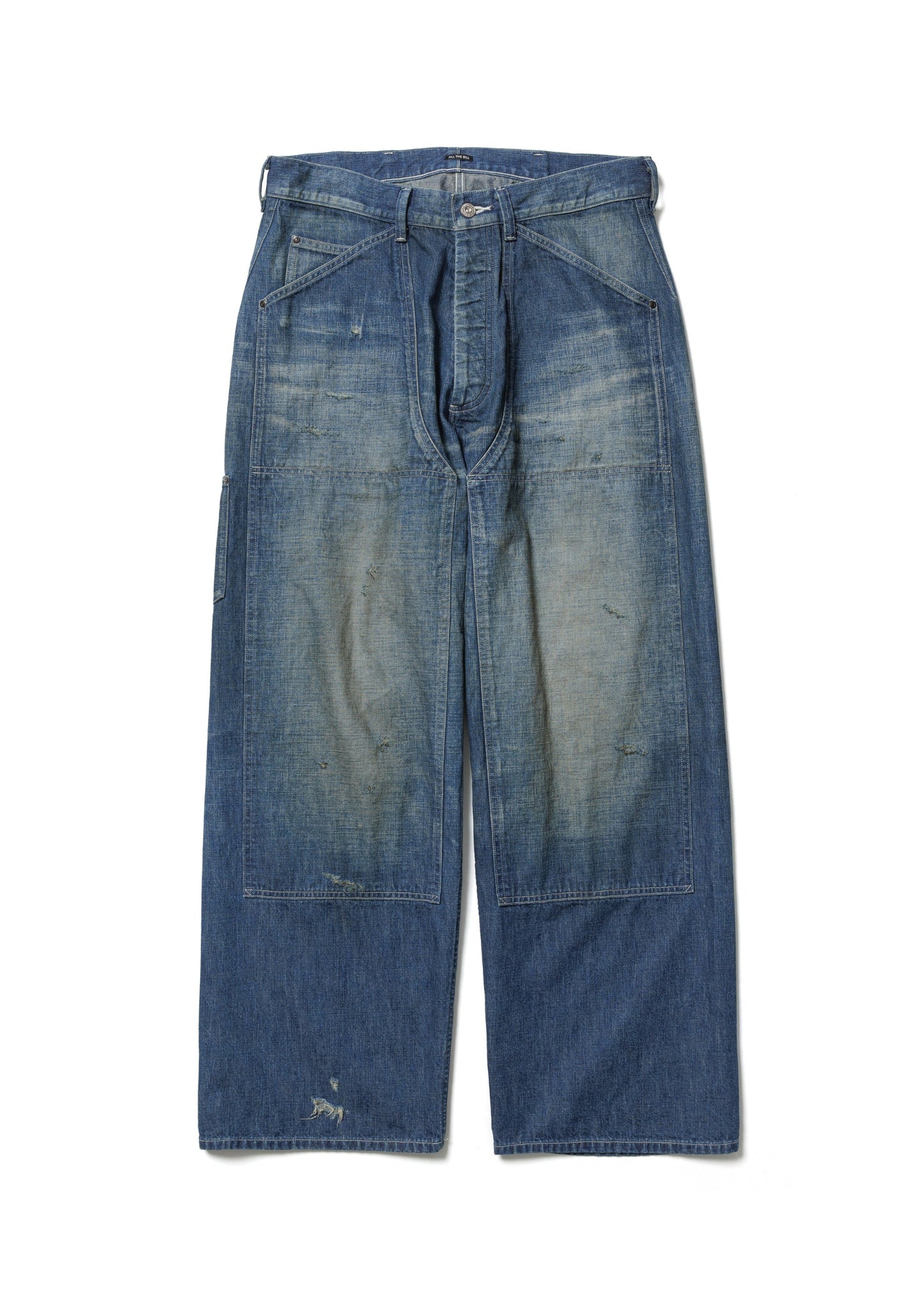 W KNEE PAINTER PANTS