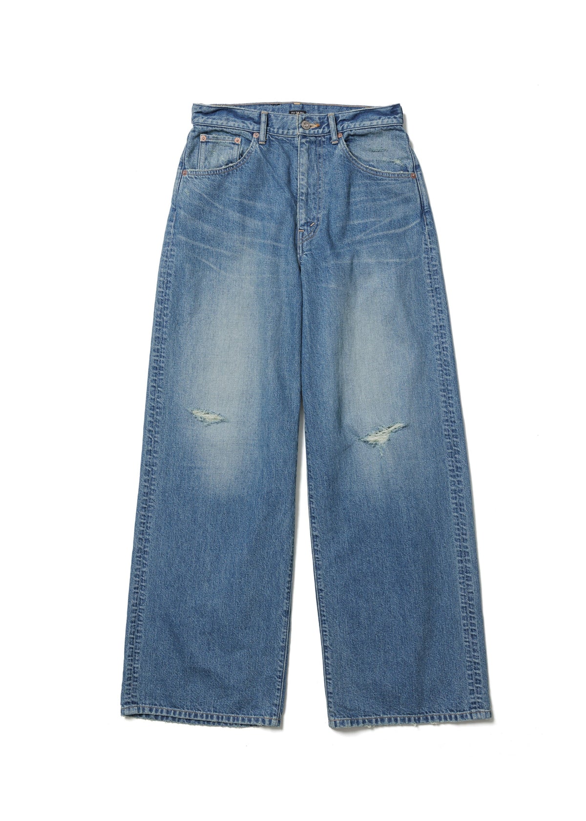 ADJUSTABLE WIDE JEANS