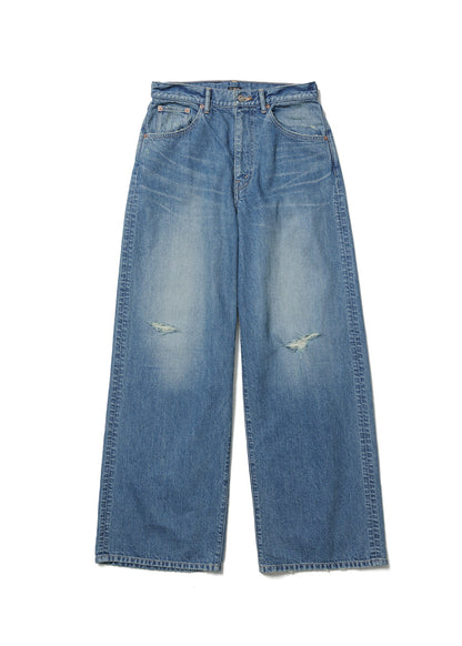 ADJUSTABLE WIDE JEANS
