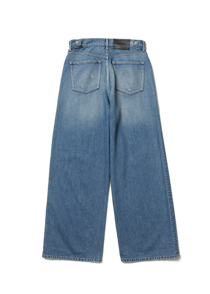 ADJUSTABLE WIDE JEANS