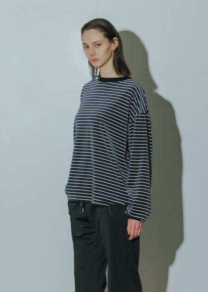 VELOR BORDER LONG TEE