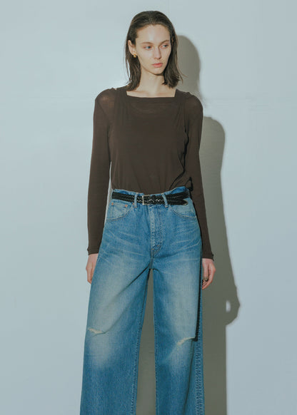HIGH TWIST LAYERED CUTSEW