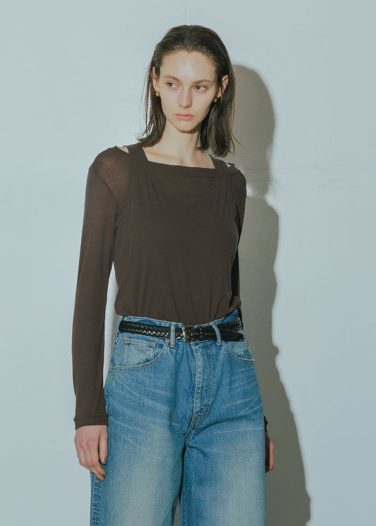 HIGH TWIST LAYERED CUTSEW