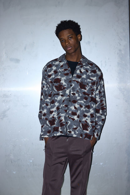 LEOPARD PATTERN SHIRT
