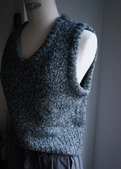 ALPACA KNIT TANK VEST