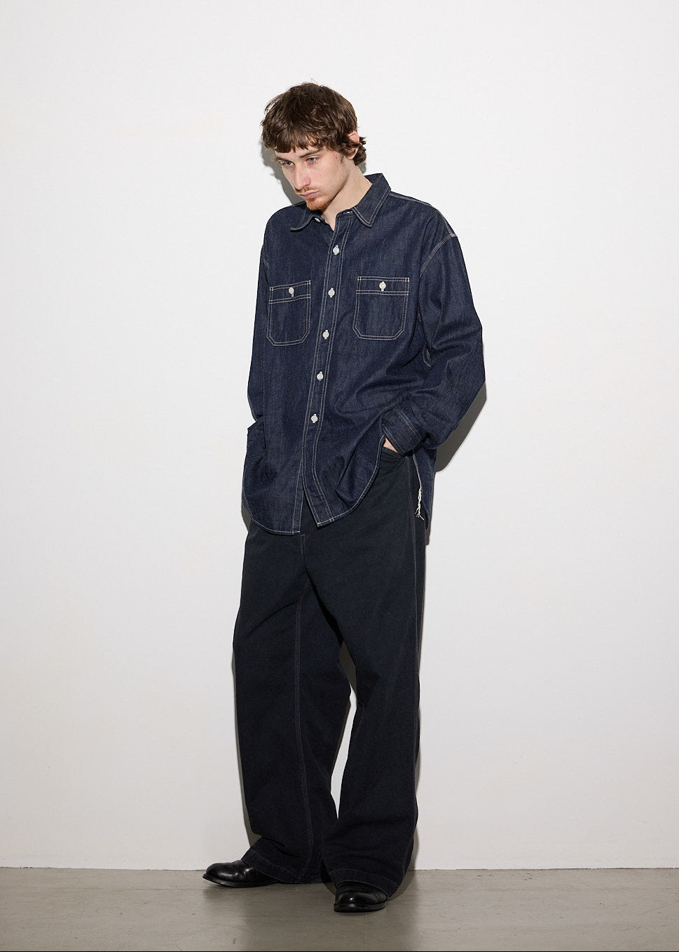 LUMBER WORK SHIRT(ONE WASH)